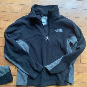 The North Face, 3/4 zip up fleece
